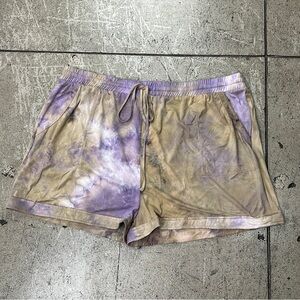 💚 3296. Tie Dye Soft Stretchy Shorts